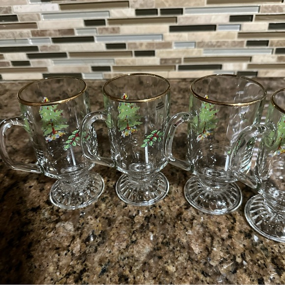 Spode Christmas Tree Irish Coffee Mugs Set of 4 - Vintage!!! - Picture 16 of 16